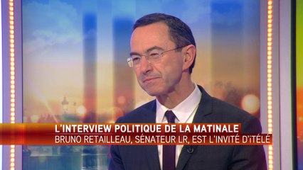 Bruno Retailleau, sénateur LR et coordinateur de la campagne de François Fillon