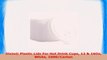 Dixie Plastic Lids For Hot Drink Cups 12  16Oz White 1000Carton 6b2eb49d