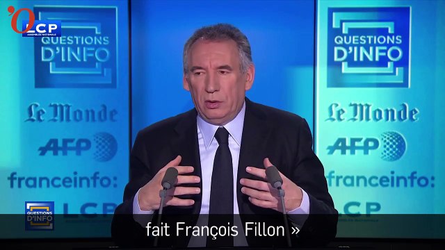 Présidentielle : Bayrou appelle de nouveau Fillon à se retirer