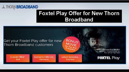 Get Superfast NBN Plans  | Thorn  Broadband