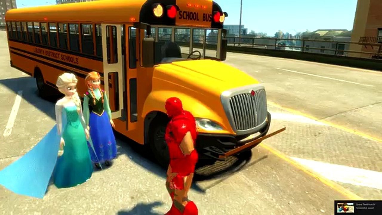 Nursery Rhymes with Wheels On The Bus Ironman Rhyme Songs for Children with Action
