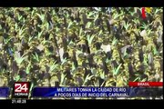 Militares toman las calles de Río de Janeiro a pocos días del carnaval