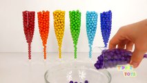 Учим цвета конфеты с сюрпризом игрушки для детей