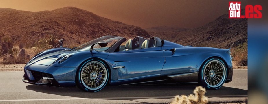 VÍDEO: Pagani Huayra Roadster, mira cómo es y alucina