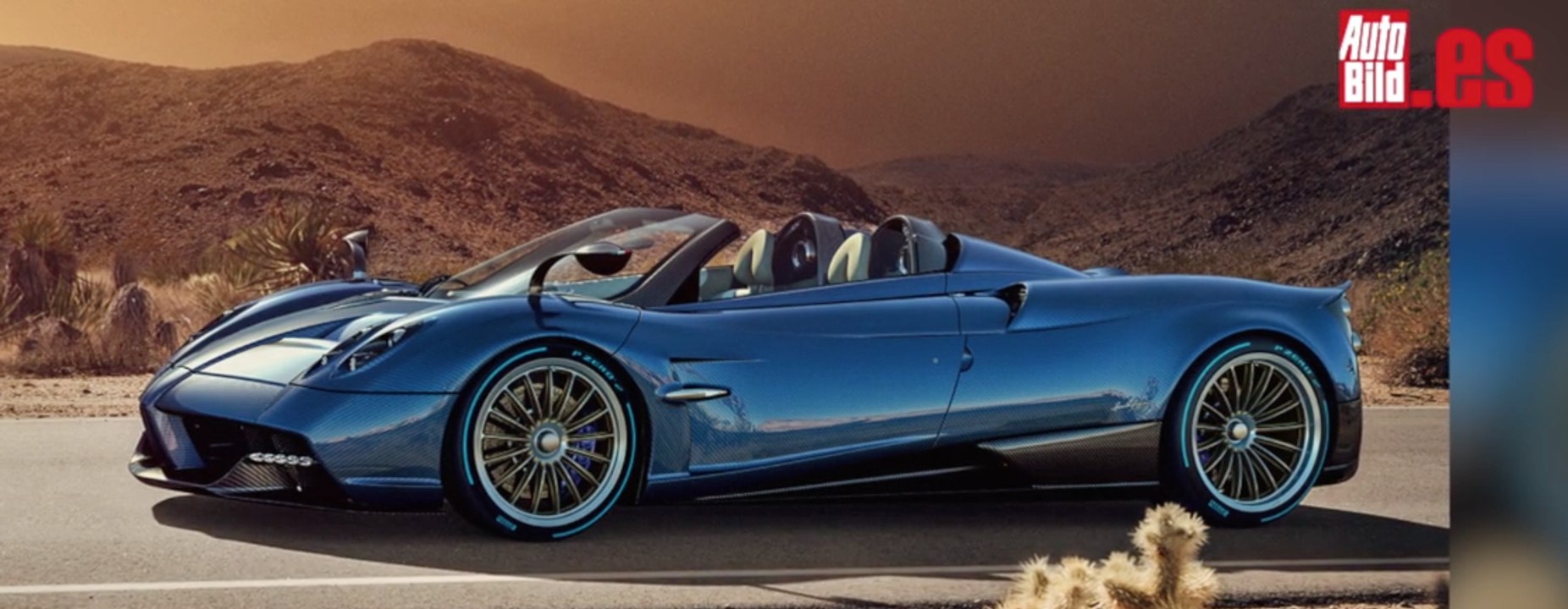 VÍDEO: Pagani Huayra Roadster, mira cómo es y alucina