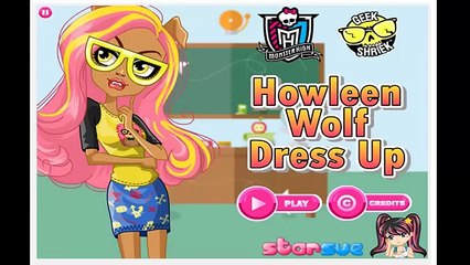 Howleen Wolf Dress Up - Monster High Games For Girls