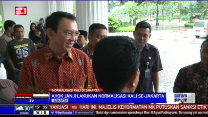 Ahok Janji Normalisasi Kali se-Jakarta