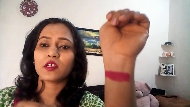 Elle 18 color pop matte Lipsticks Review & swatches