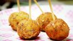new Potato Lollipop Recipe - Easy evening tea snacks recipes - Veg Party starters appetizer dish ideas