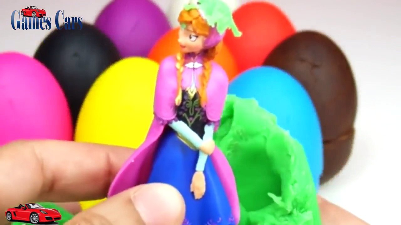 Learn Colors with Surprise Eggs Prank 3D for Kids Toddlers Color Balls Smiley Face