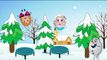 Five Little Frozen Friends Jumping on the Bed Nursery Rhyme | Hans Olaf Anna Kristoff Elsa