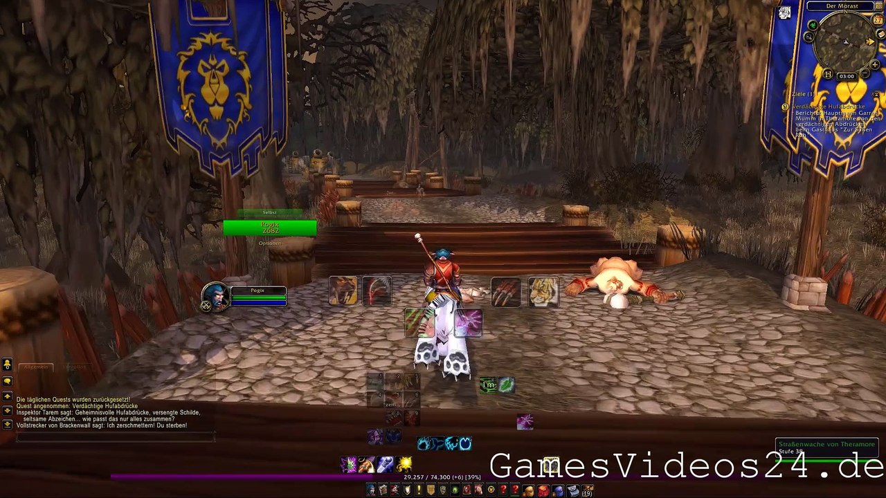 World of Warcraft Quest: Verdächtige Hufabdrücke