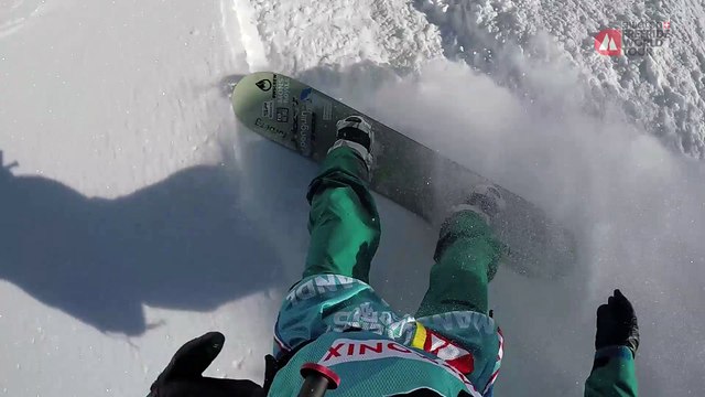 GoPro run Manuela Mandl - Chamonix-Mont-Blanc staged in Vallnord-Arcalís FWT17