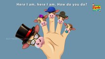 Animales domésticos Dedo de la Familia Rimas Colecciones de Vaca | 3D de dibujos animados de Rimas Para Niños