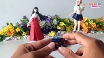 Cute Japanese Toy Girl, Girl Figure | Super Sonico Toy & Cars Bus | Kids Toys Videos HD Collection