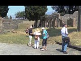 Pompei (NA) - Percorso per disabili di accesso alle Terme (15.02.17)