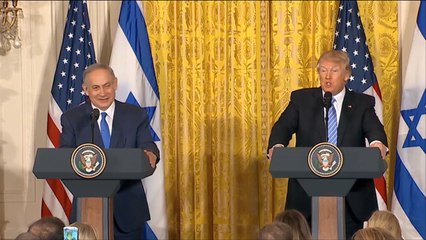 ترمب: سأدعم أي حل توافقي بين إسرائيل والفلسطينيين