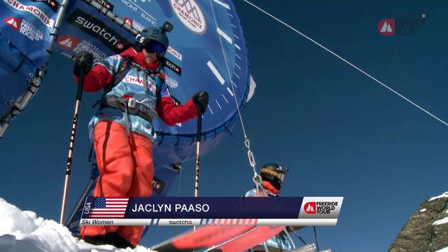 Run Jackie Paaso - Chamonix-Mont-Blanc staged in Vallnord-Arcalís FWT17