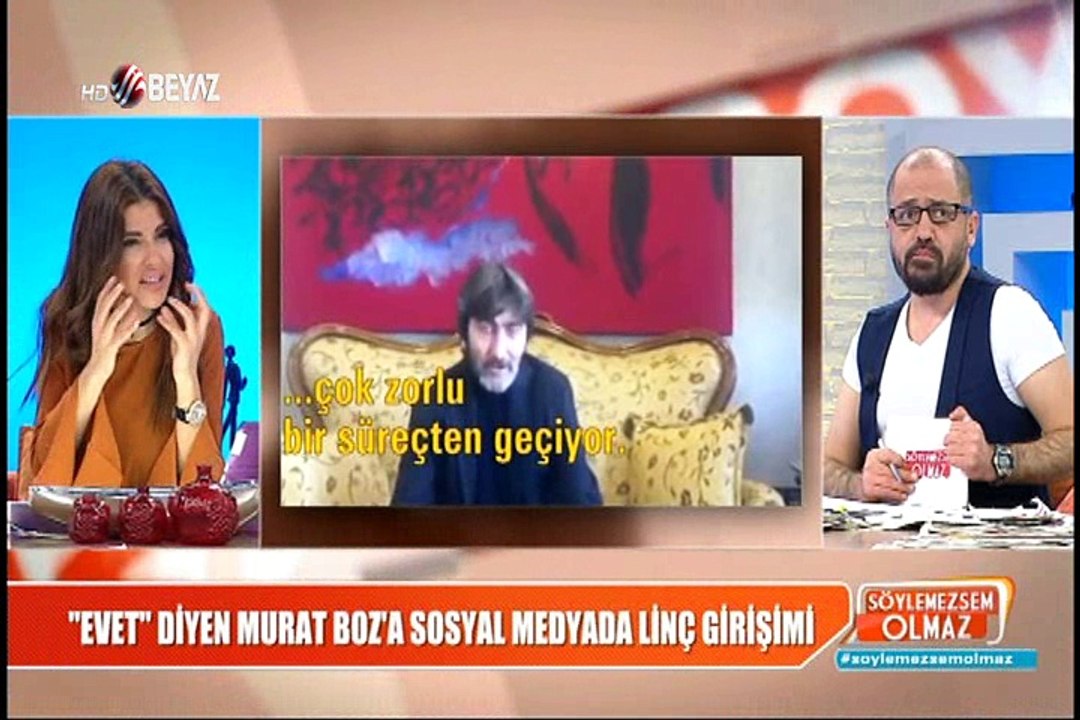 "Evet" diyen Murat Boz'a sosyal medyada linç girişimi