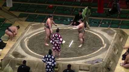 Un sumo KO en une seconde