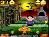 Feliz Mono Ninja el paso del Monkey GO Happy Ninjas del Recorrido