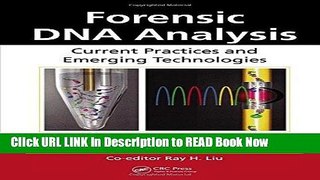 Best PDF Forensic DNA Analysis: Current Practices and Emerging Technologies ePub