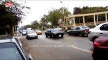 بالفيديو.. سقوط أمطار غزيرة على الإسماعيلية واستمرار حركة الملاحة فى القناه
