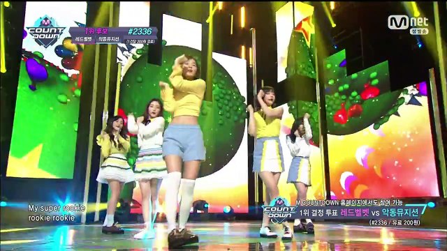 [170216] 레드벨벳 Red Velvet - Rookie @ MCountdown