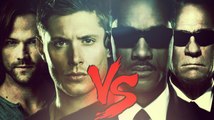 Dean e Sam Winchester(Supernatural) VS. Agente J e K(MIB) FT. BlackSagaro, Datte, HeyRap e All Place