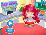 Baby Ariel Cheesecake Factory - Disney Princess Cooking Games for Kids