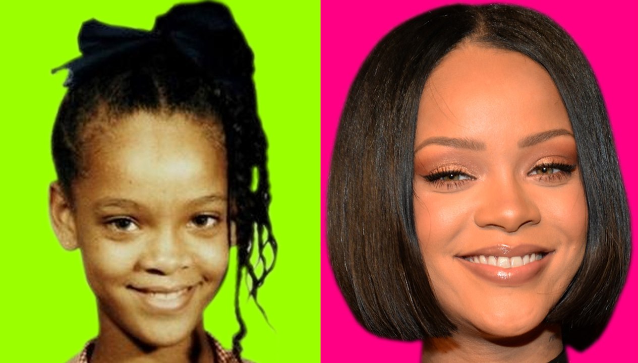 Rihanna | Change from childhood to 2017
