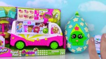Shopkins Season 3 Scoops Ice Cream Truck! Snow Crush Play Doh Surprise Egg! Blind Bags! Th