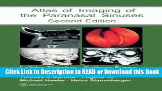 Books Atlas of Imaging of the Paranasal Sinuses, Second Edition Free Books
