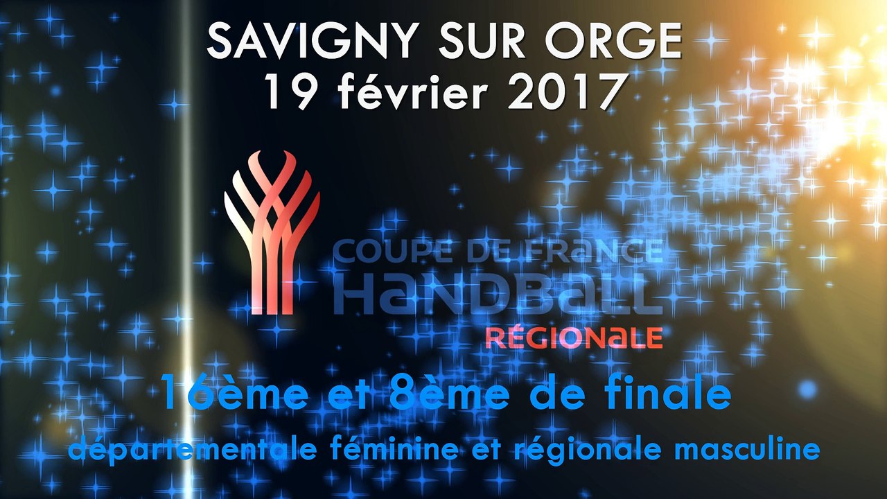 Coupe de France 2017 ce samedi du côté de Savigny sur Orge