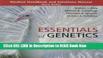 Best PDF Study Guide and Solutions Manual for Essentials of Genetics Full eBook