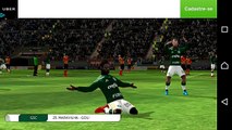Dream League Soccer, Futebol para celular Android, GSC VS Lecce 2ª divisão.