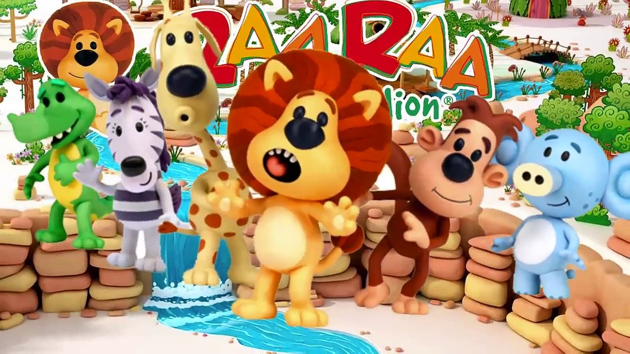 Finger Family Raa Raa the Noisy Lion new | Nursery Rhyme for Children | 4K Video