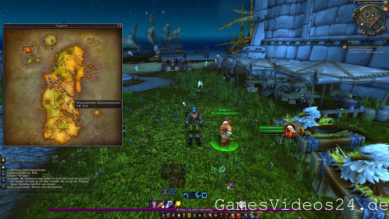 World of Warcraft Quest: Mission nach Morastwinkel