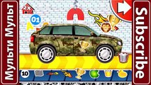 Coches de ensueño de la Fábrica de Coche de Policía Mejor iOS App de juegos para Niños de dibujos animados sobre los Coches Coche serv