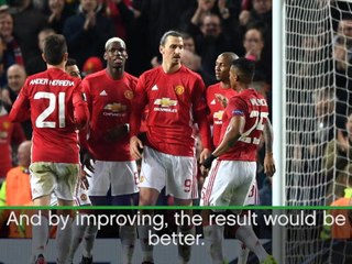 Mourinho relieved after 'bad' first half Man United performance