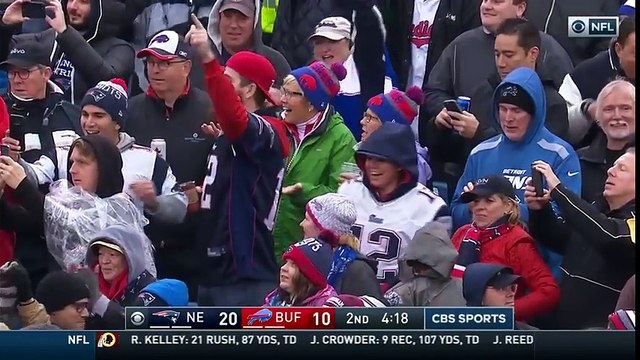 Brady Fires to Gronk for His 69th Career TD! Patriots vs. Bills NFL