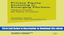 [Get] Private Equity Investing in Emerging Markets: Opportunities for Value Creation (Global