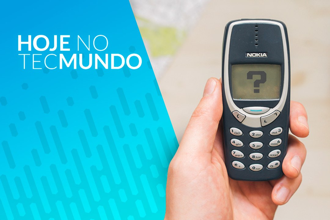 Nokia 3310 pode ser relançado - Hoje no TecMundo