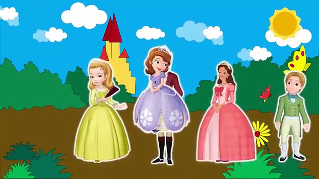 Five Little Fingers Sofia The First Peppa Pig, George Superman Peppa Pig Nursery Rhymes