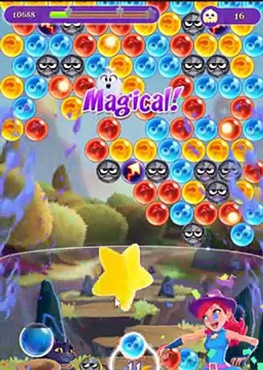 Bubble Witch Saga 3 - FASE 107 - LEVEL 107