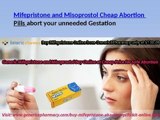 Buy Cheap Abortion Pill Kit Online @GenericEPharmacy in USA UK with Fast Shipping