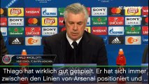 Carlo Ancelotti lobt: Thiagos Leistung? 