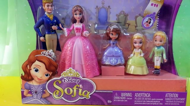 Play Doh Sofia the First Clay Buddies Royal Family Activity Princess Amber & Prince James