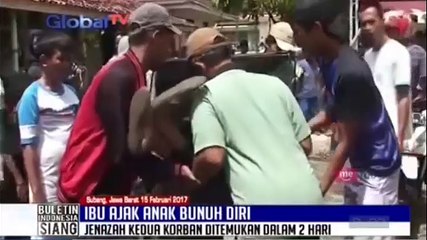 Ibu Ajak Anak Bunuh Diri