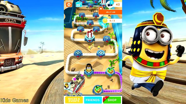 Despicable Me 2 : Minion Rush Family Vacation Cleopatra Evil Minion Egypt Pyramids Special